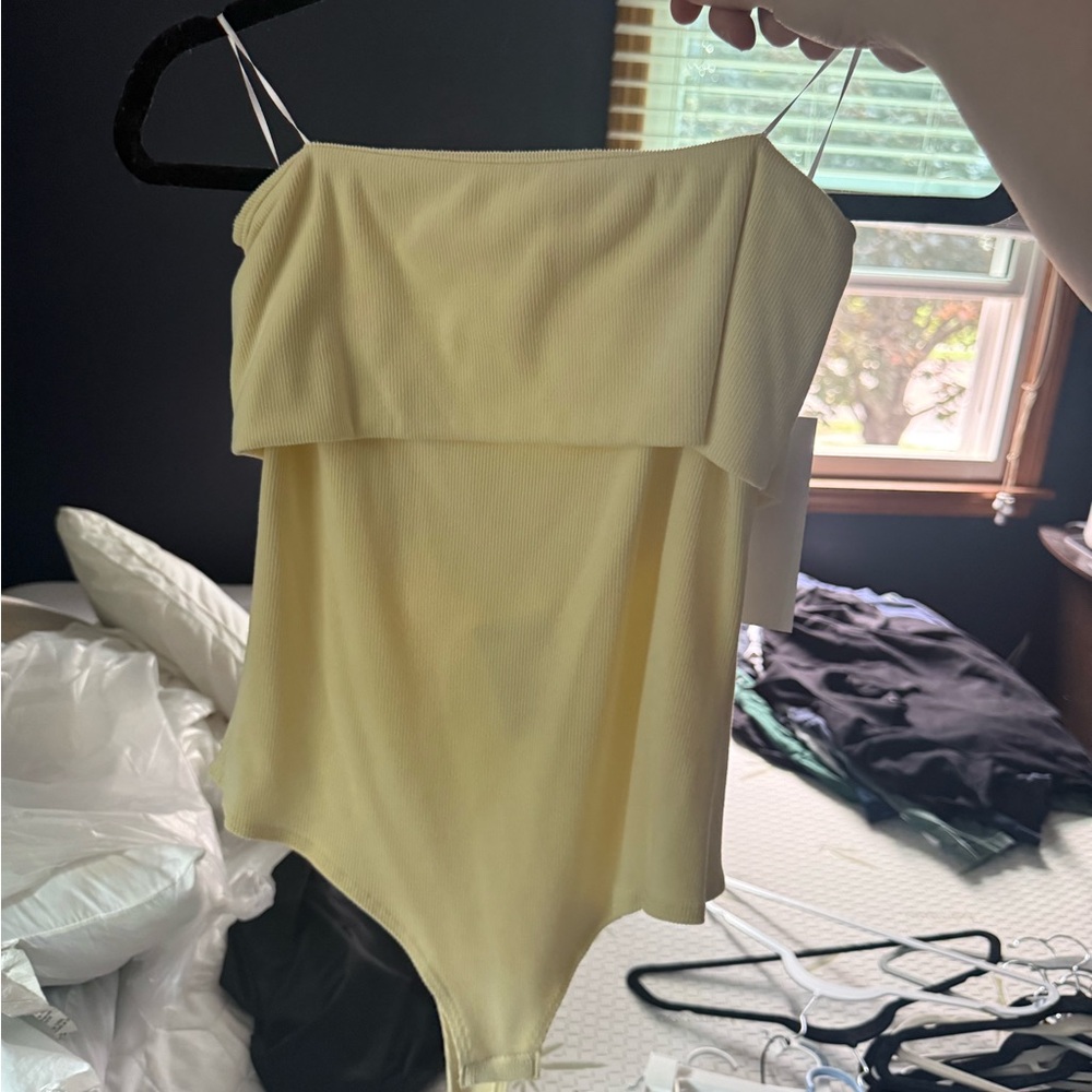 Yellow Women's Bodysuit